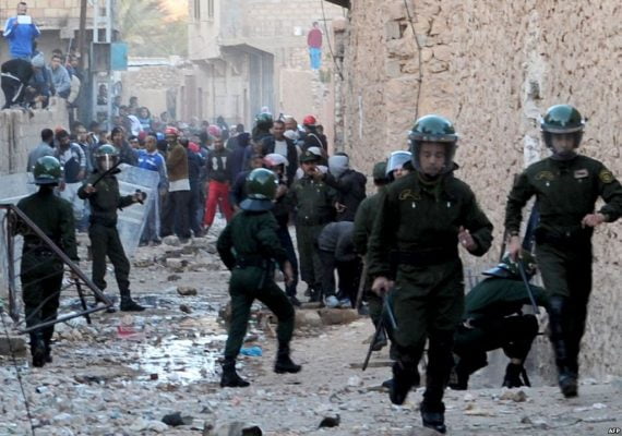 مظاهرات في ذكرى انتفاضة منطقة القبائل