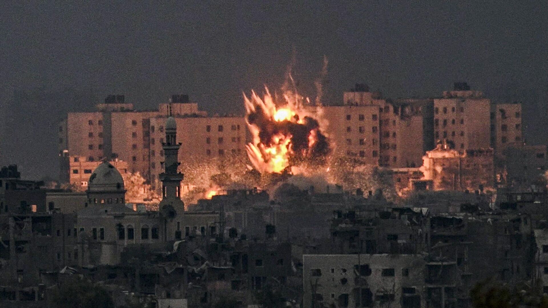 مستشفى المعمداني في قطاع غزة