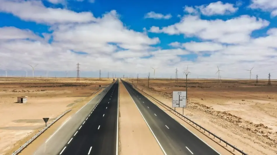 مشروع الطريق السريع تيزنيت - الداخلة